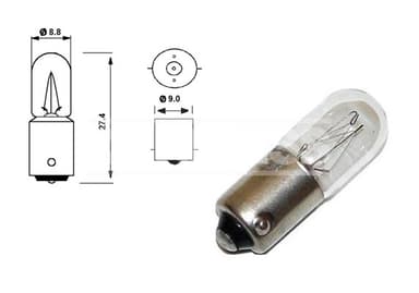 Luce vano motore lampadina