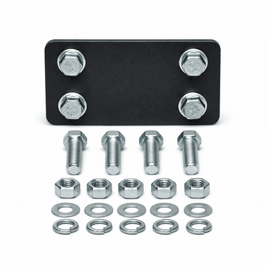 Piastra avvitamento (gancio traino) kit bulloni