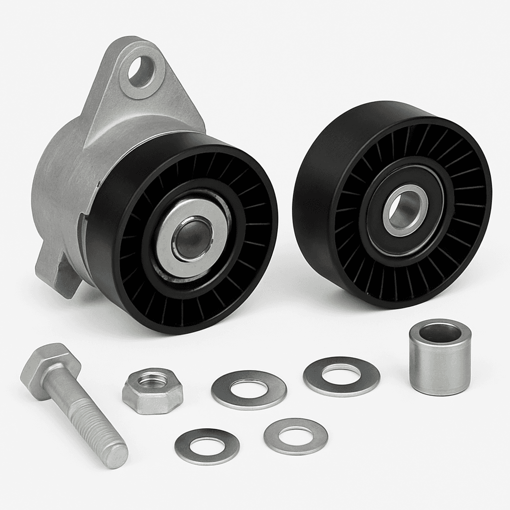 Rullo tenditore/galoppino (cinghia Poly-V) kit montaggio