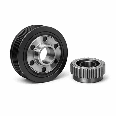 Albero motore/a gomito kit pulegge