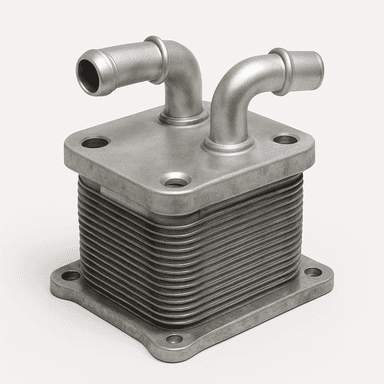 Radiatore olio supporto