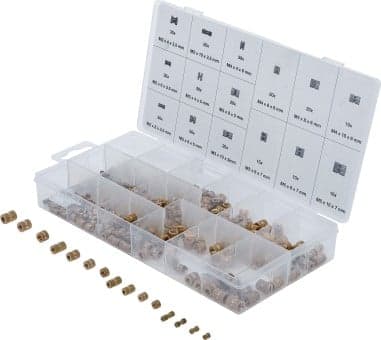 Inserto filettato di pressatura assortimento