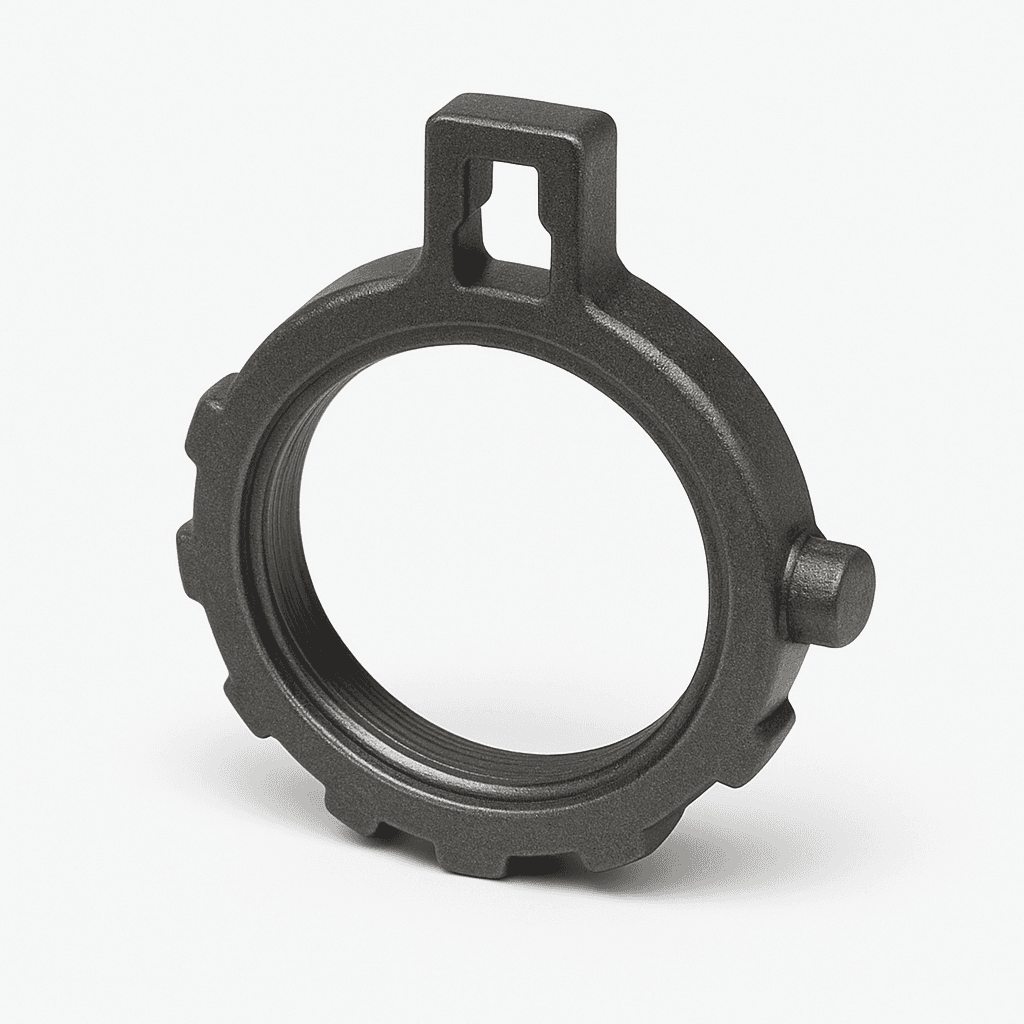 Cremagliera (sterzo) utensile di arresto