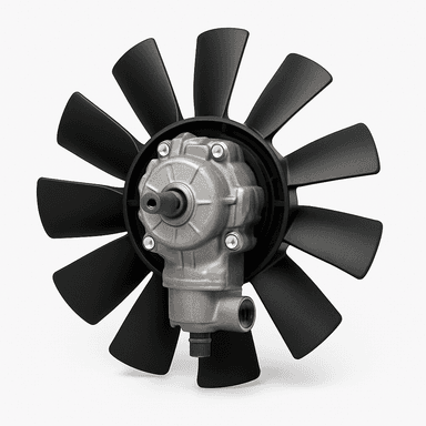 Ventola radiatore motore idraulico