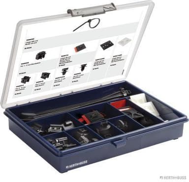 Zoccolo di fissaggio-serracavi assortimento