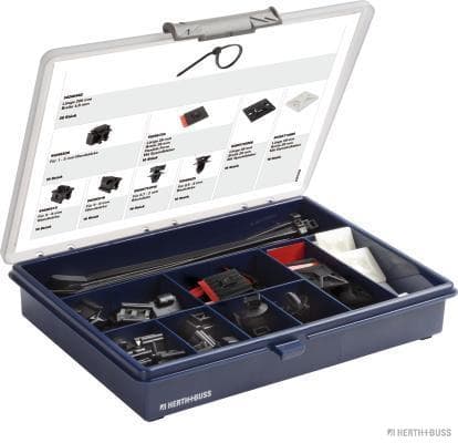 Zoccolo di fissaggio-serracavi assortimento