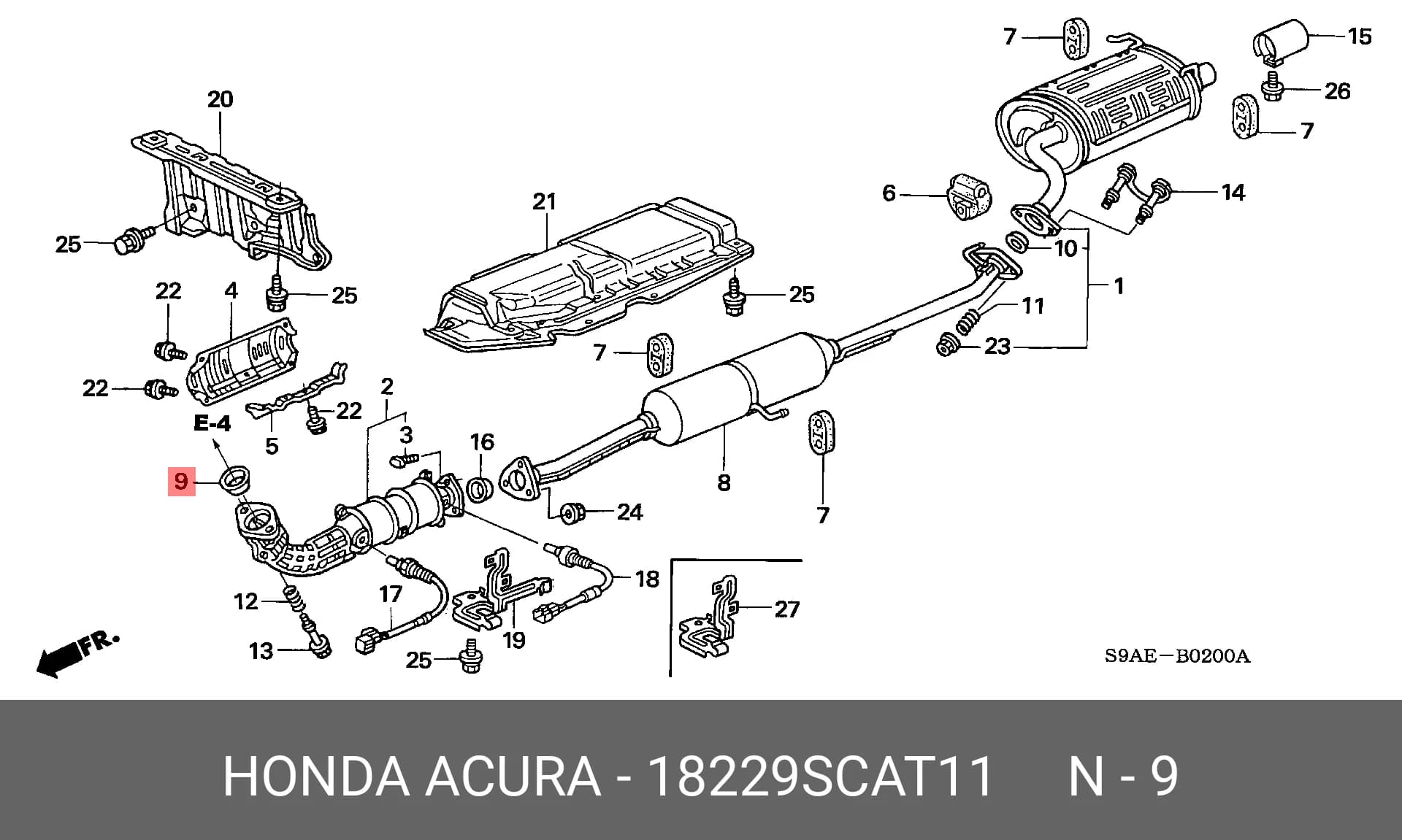 EXHAUST PIPE GASKET — Gasket