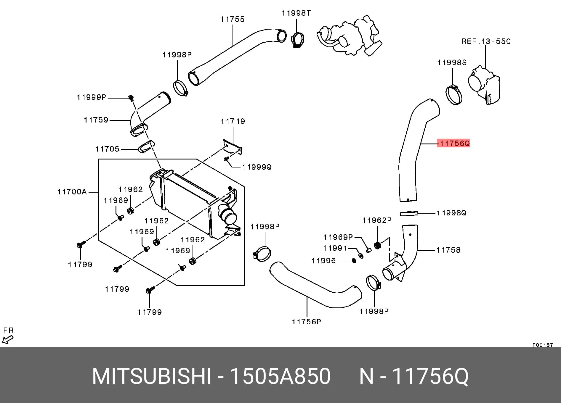 RADIATOR HOSE — Engine Compartment