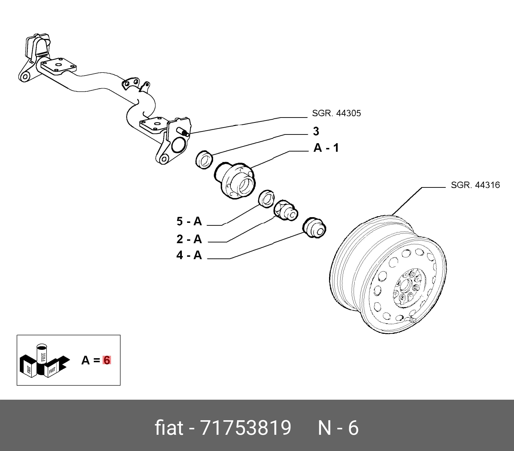 WHEEL HUB — Transmission &amp; Wheel