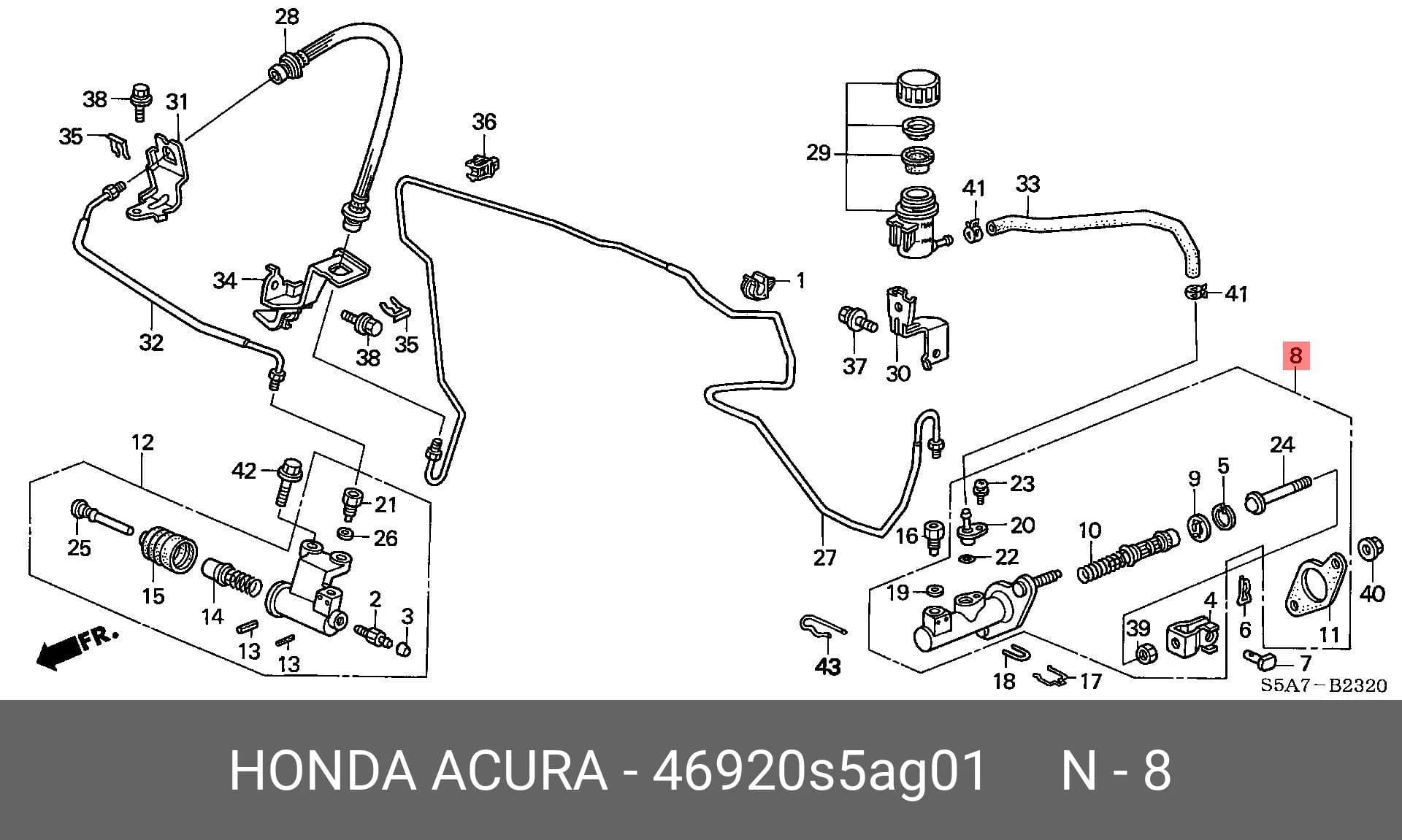 CLUTCH MASTER ASSY — Clutch Master Cylinder