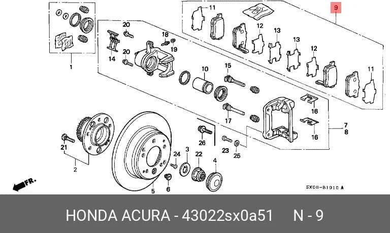 BRAKE PADS — Brakes