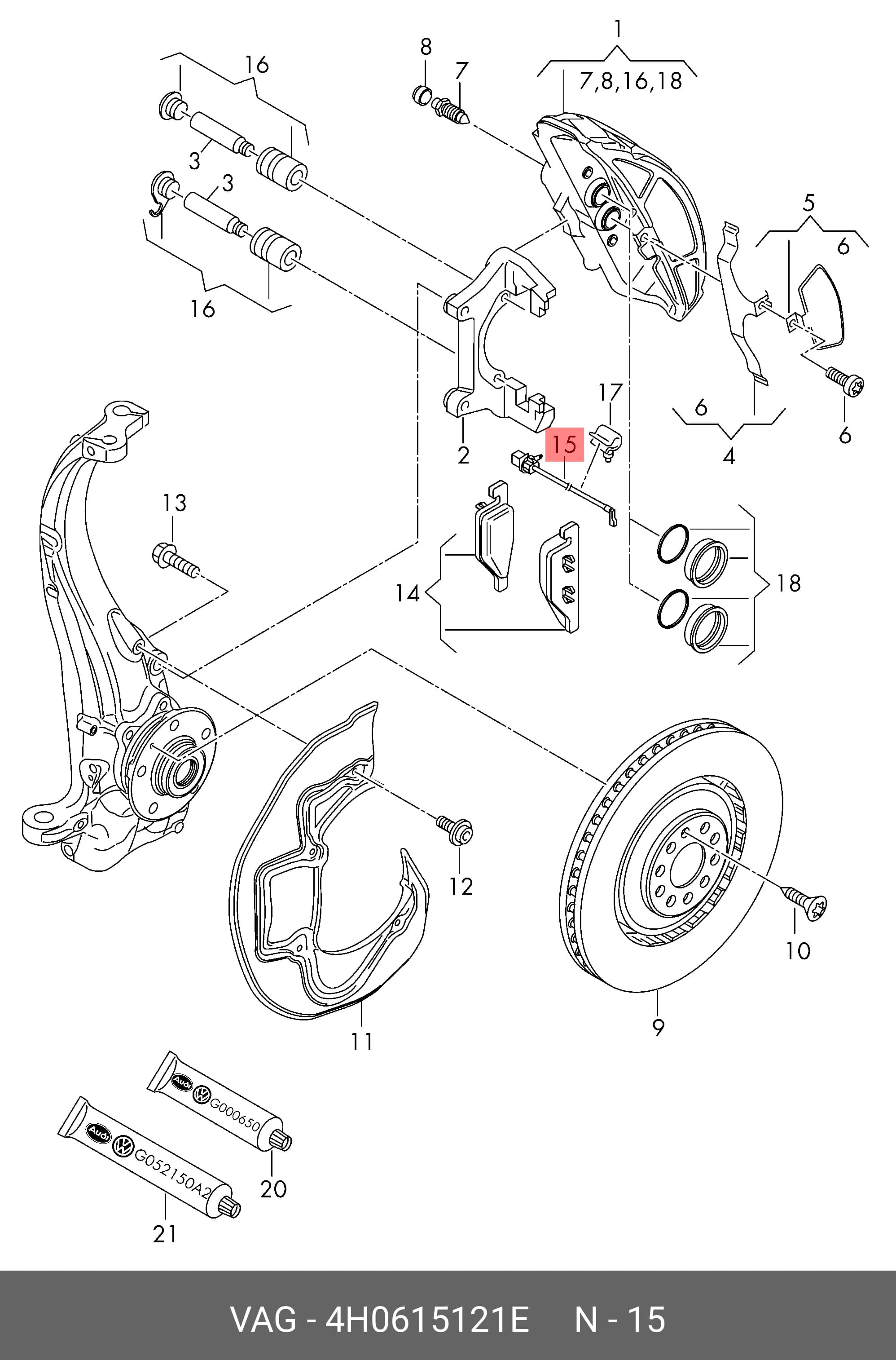 WIRE-SENSOR — Brakes