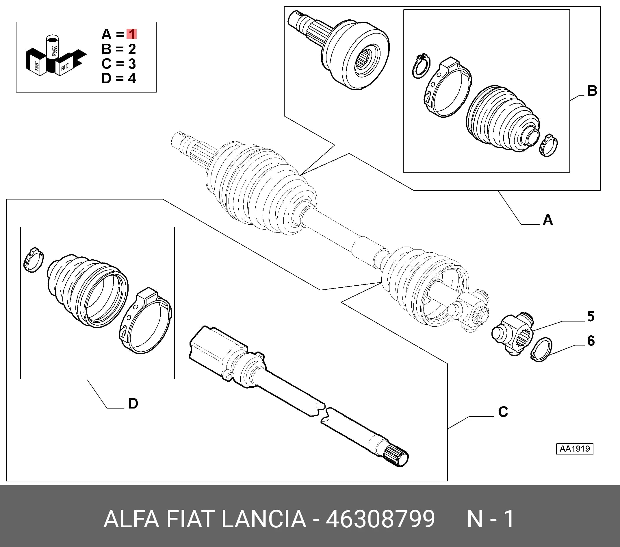 CV-JOINT — Transmission &amp; Wheel