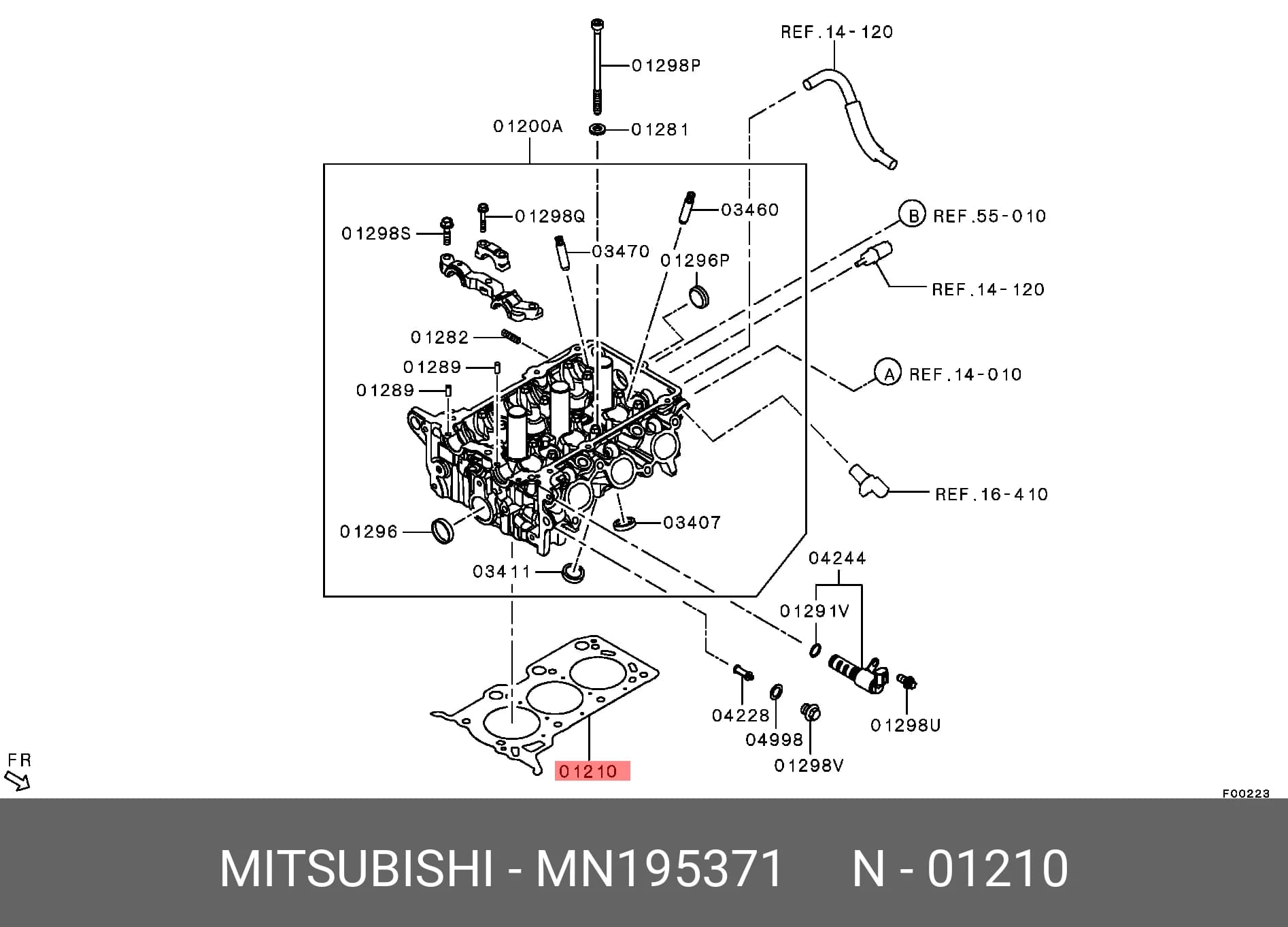 CYLINDER HEAD GASKET — Gasket