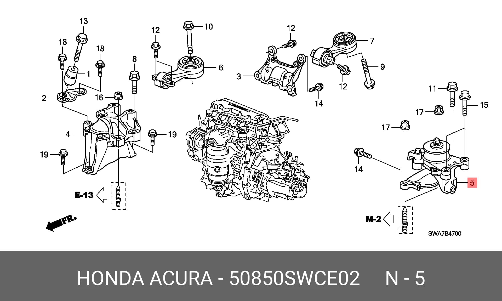 ENGINE MOUNTING — Engine Compartment