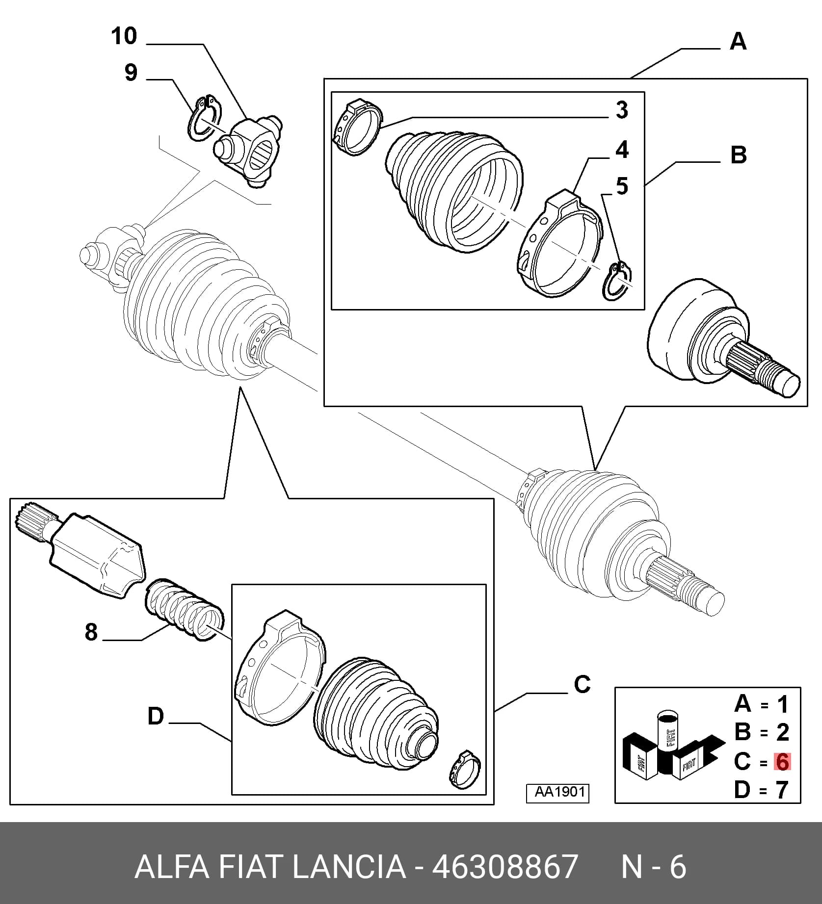 CV-JOINT — Transmission &amp; Wheel