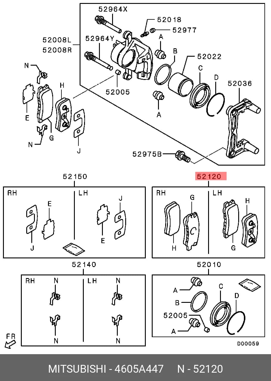 BRAKE PADS — Brakes