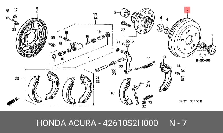 DRUM BRAKE — Brakes