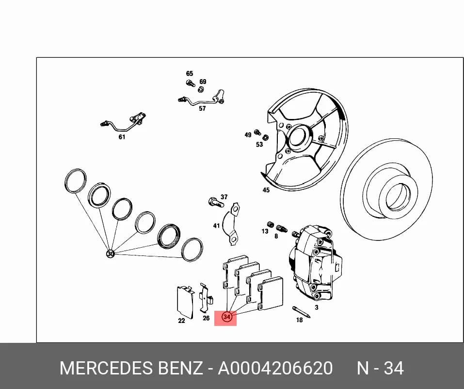 BRAKE PADS — Brakes