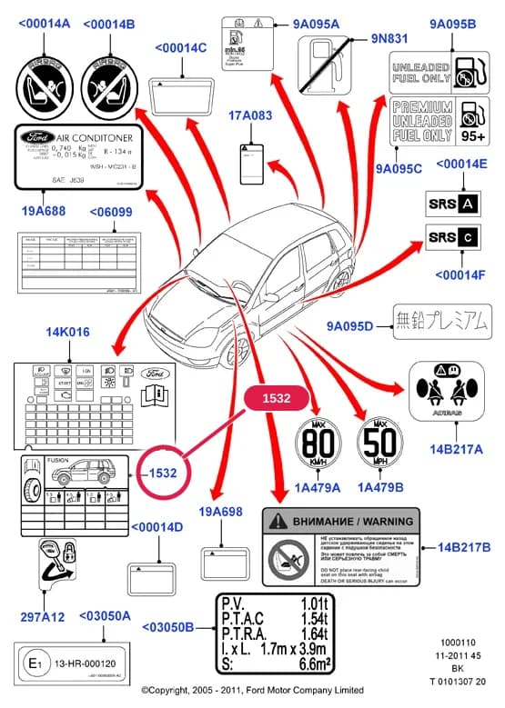 1 Information And Customisation — 10001 Information And Customisation.Name Plates & Warning Decals › 1000110 Decals