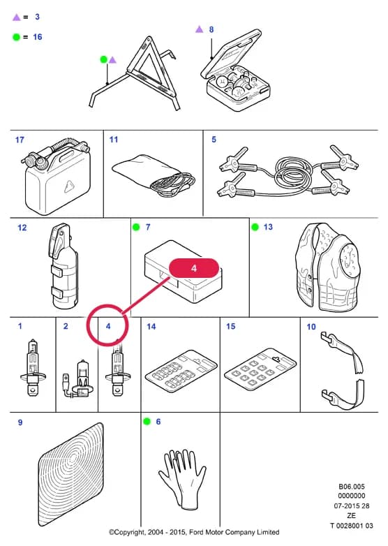 B Protection And Safety — B06 Protection And Safety.Emergency And Safety Equipment › B06005 Emergency And Safety Equipment
