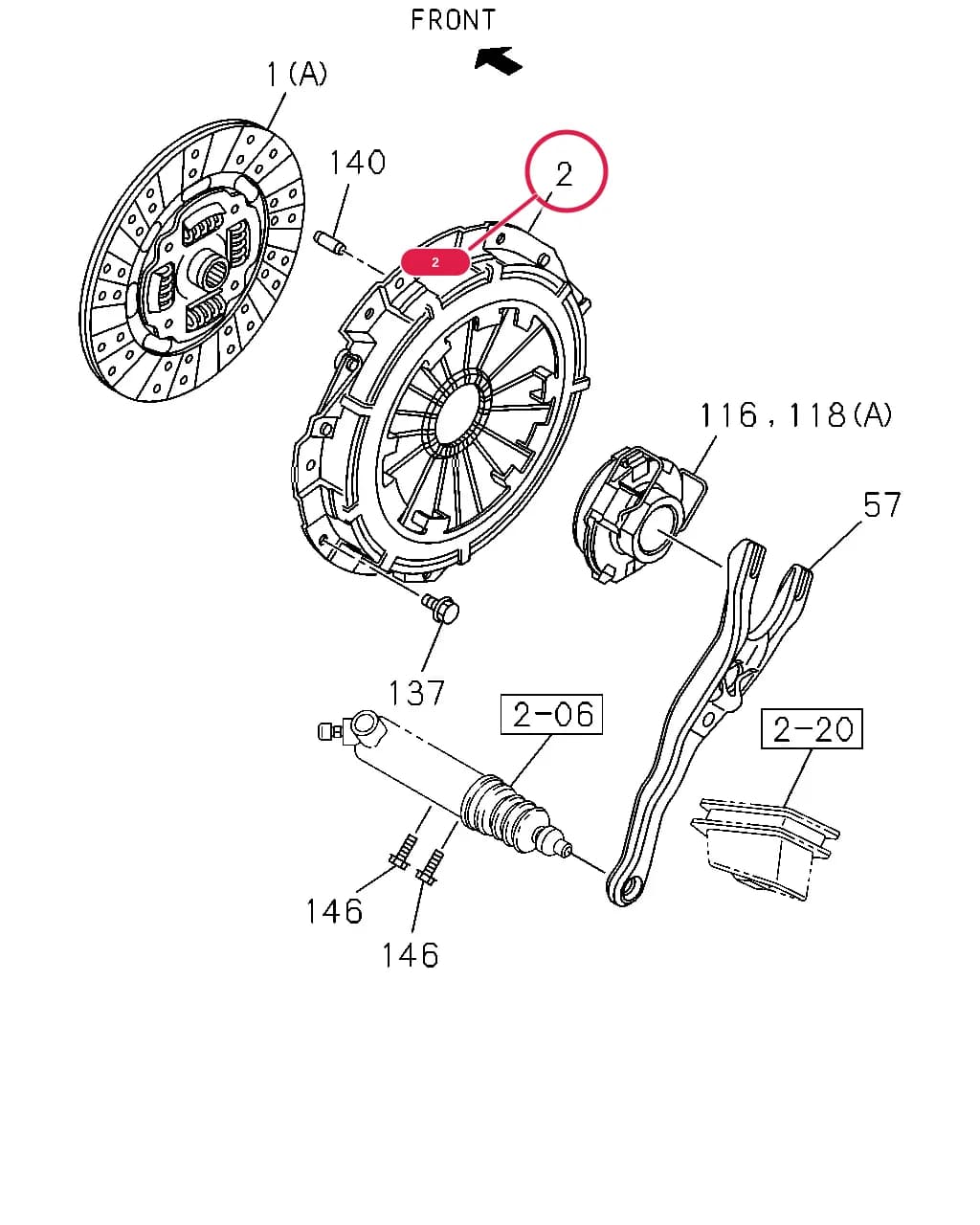 00.859 PLATE ASM; PRESSURE,CLU — 51412 - TFR/TFS-RHD     12 - 12 — 2 - Clutch, Transmission, Trans Axle › 2-01A - CLUTCH