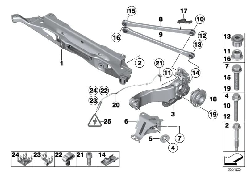 Pulse generator, DSC rear — ECE — 33 Rear Axle › 33_1560 Rr axle support, wheel susp.,whl bearing
