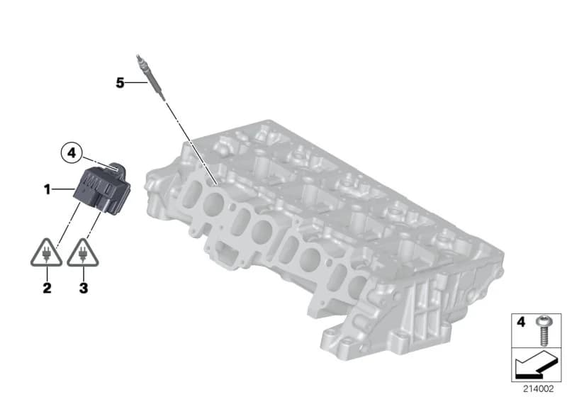 ECE — 12 Engine Electrical System › 12_1573 GLOW PLUG UNIT