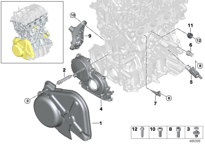 ECE — 11 Engine › 11_7153 Engine block mounting parts