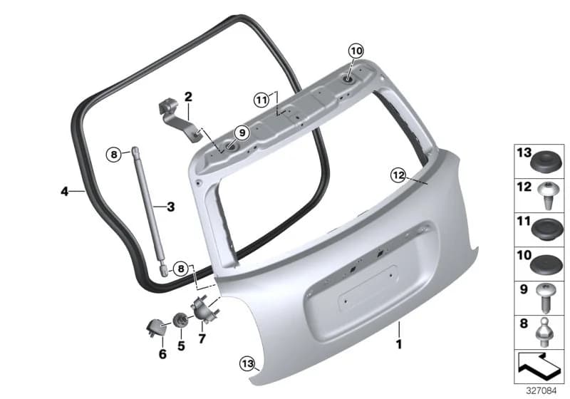 ECE — 41 Bodywork › 41_2289 Trunk lid