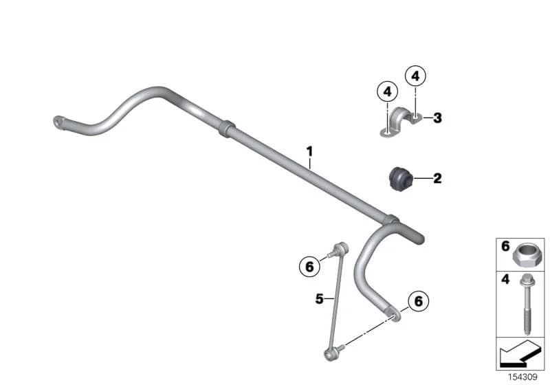 D=23,5MM — ECE — 31 Front Axle › 31_0778 Stabilizer, front