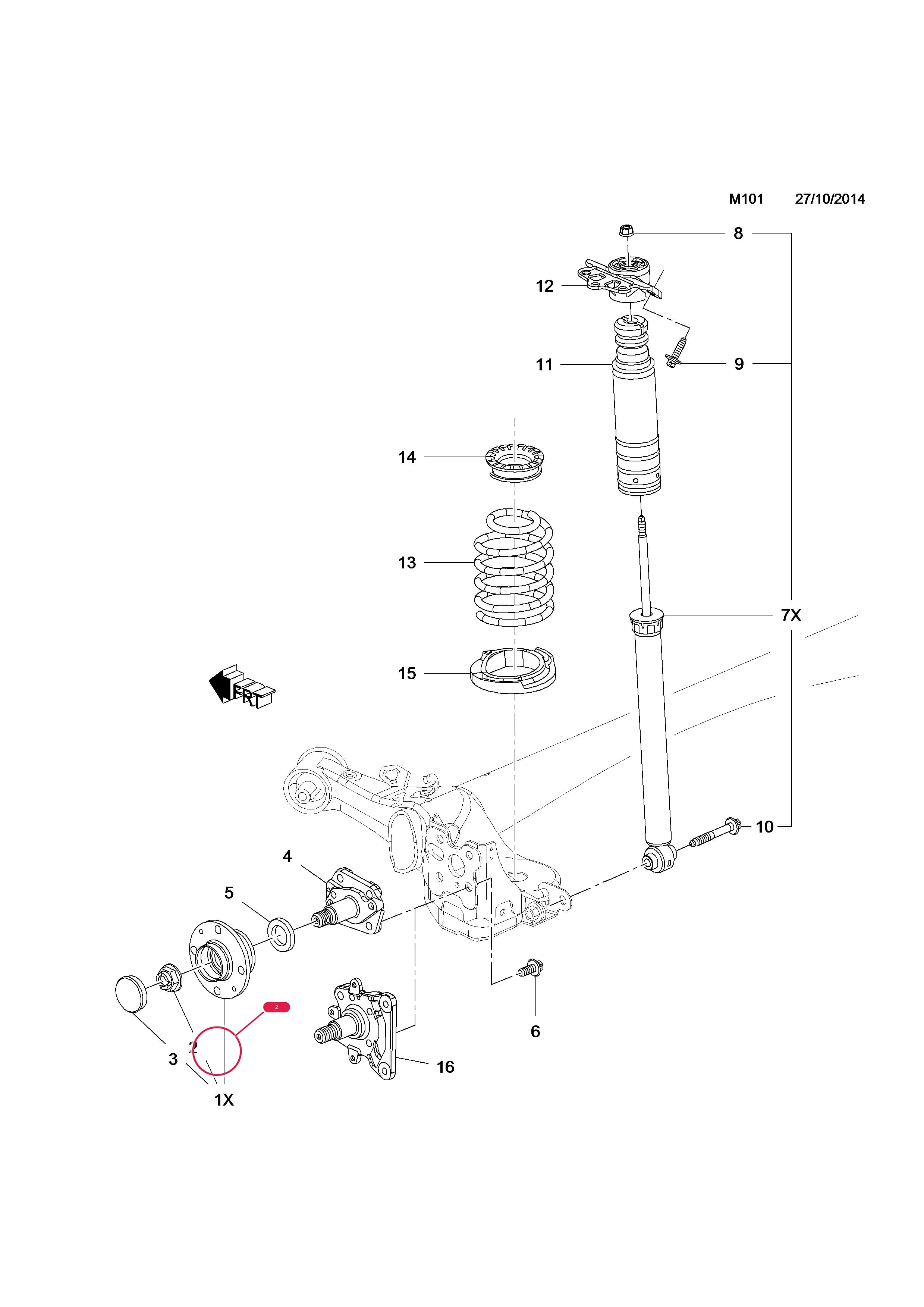 -NUT,HEX.,M22 — Opel  ADAM ( 2013 - ) — M REAR AXLE AND SUSPENSION › 3.FOR REAR DRUM BRAKES,POC JQ3/JQ4