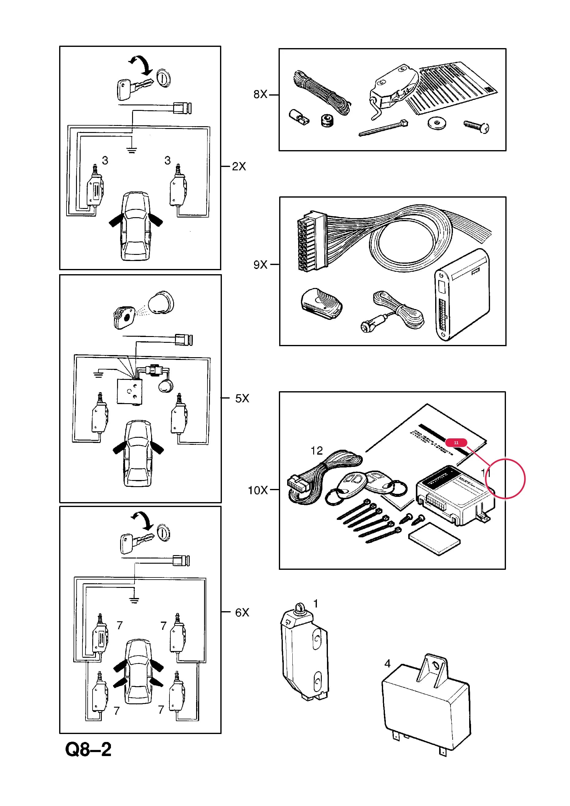 -CONTROL UNIT — Opel  CORSA-B ( 1993 -  2002) — Q ACCESSORIES › 2 BODY INTERIOR FITTINGS