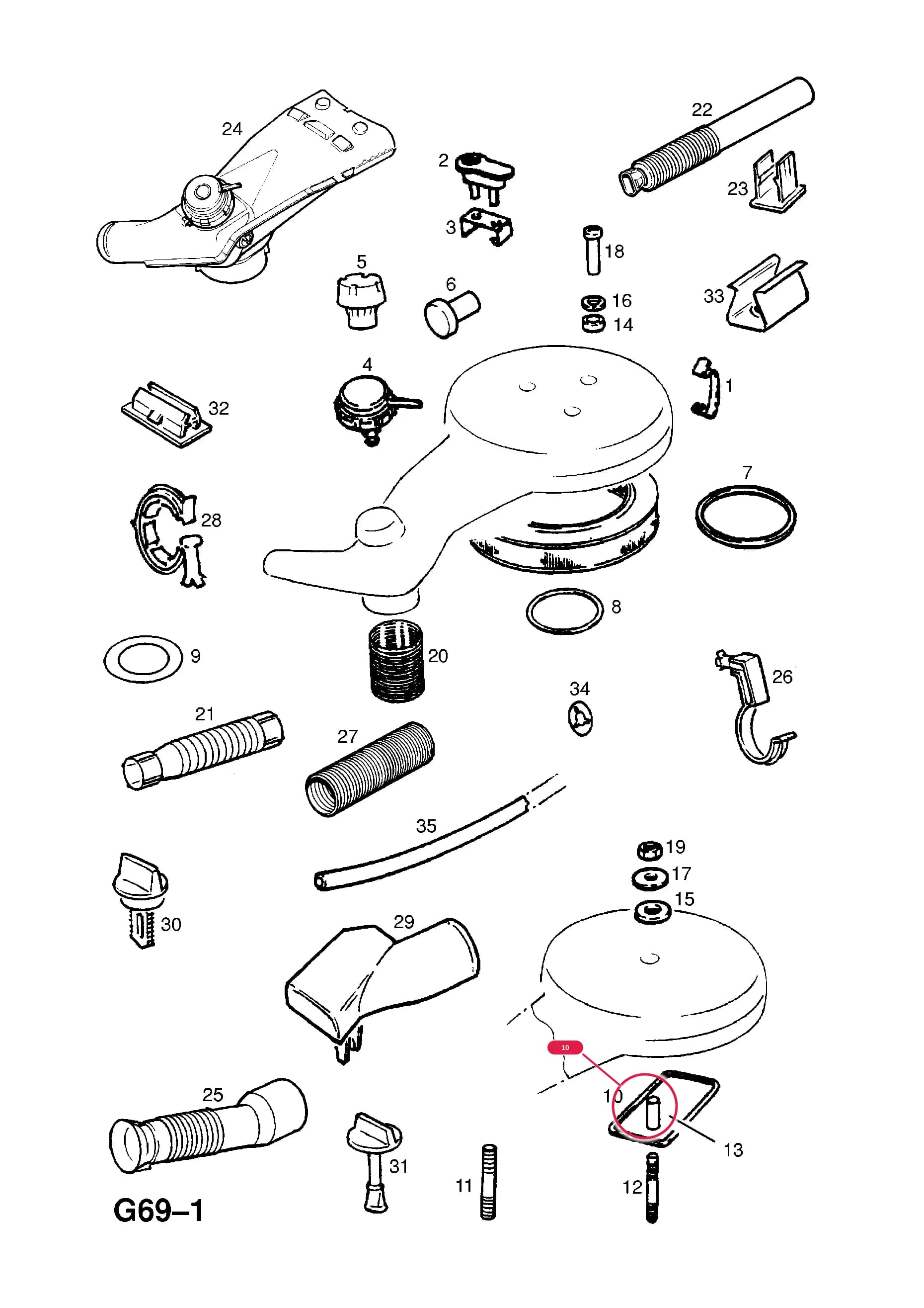 GASKET,AIR CLEANER TO CARBURETTER (NLS.- NO REPLACEMENT PART) — Opel  KADETTE-E ( 1985 -  1993) — G FUEL AND EXHAUST › 18.AIR CLEANER (CONTD.)