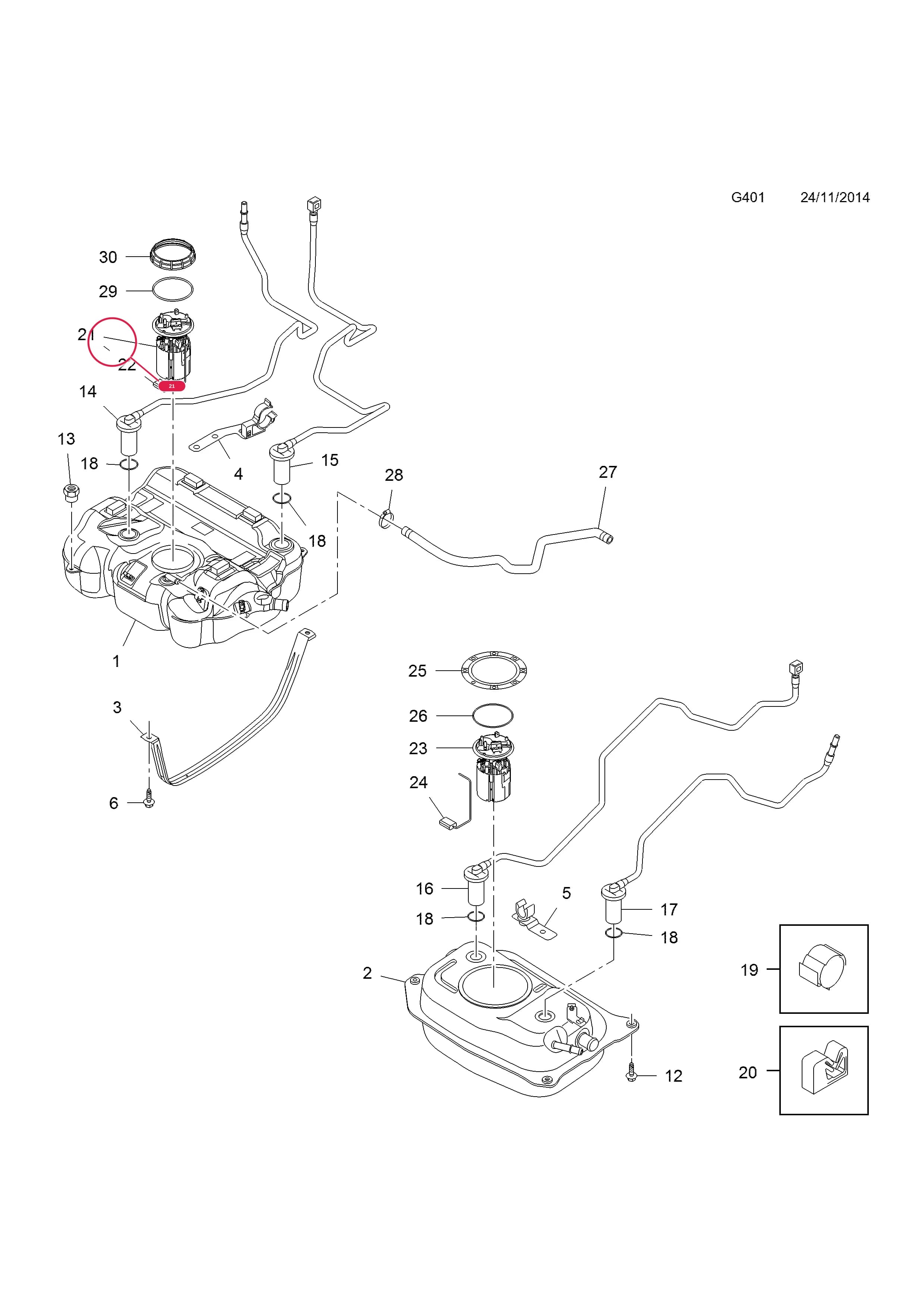 PUMP,ASSY.,FUEL (FOR DUST PACKAGE) — Opel  COMBO-D ( 2012 - ) — G FUEL AND EXHAUST › 2 FUEL SYSTEM