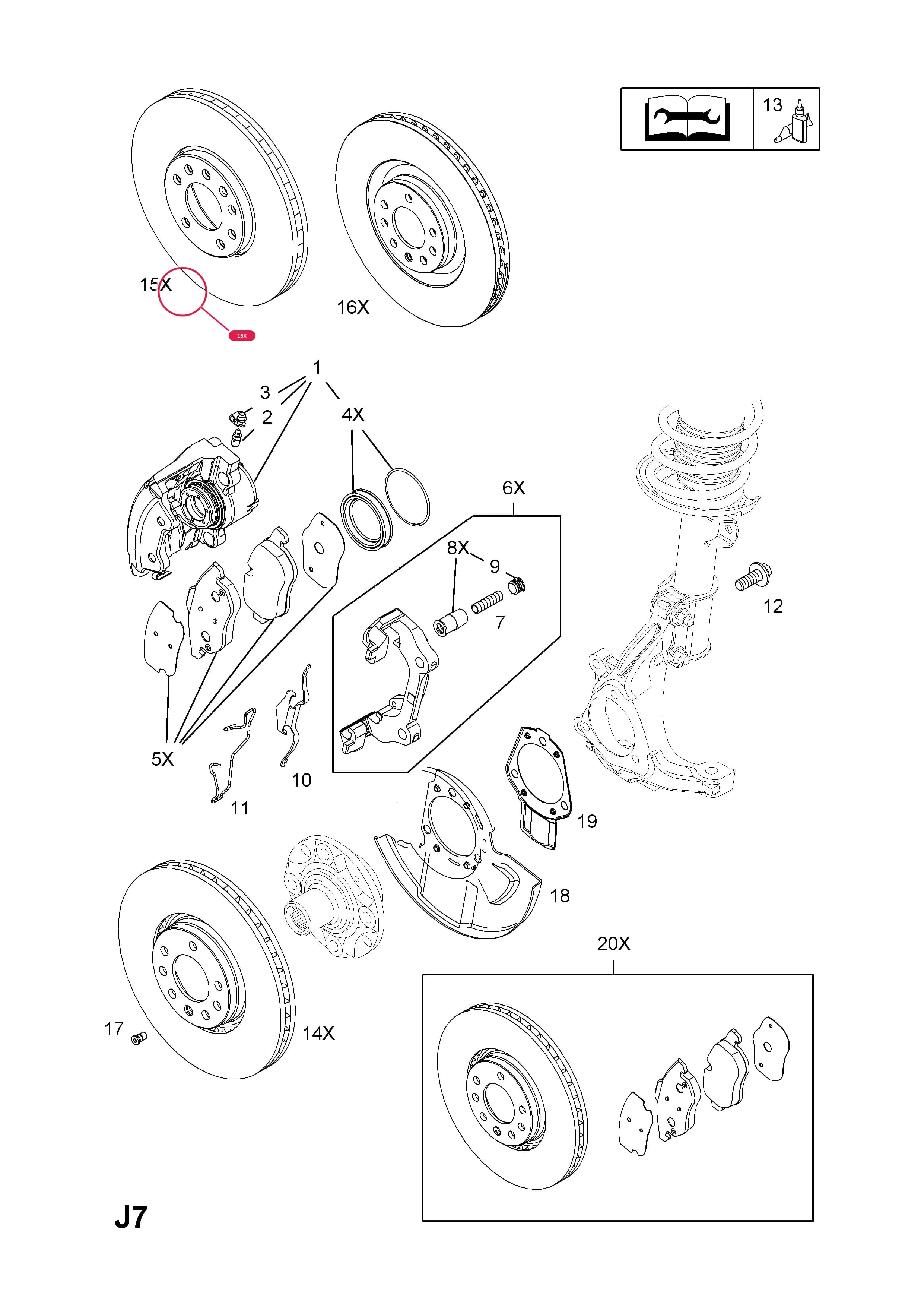 SET,DISC,302MM X 28MM,FRONT BRAKE,VENTILATED (USED WITH SPORTS CHASSIS) (USED WITH LOWERED SPORTS CHASSIS)  (PRODUCTION NO. 9191247)Примечание:FOR POLICE VEHICLE — Opel  VECTRA-C ( 2002 -  2008) — J BRAKES › 14.FRONT BRAKE DISC AND SHIELD