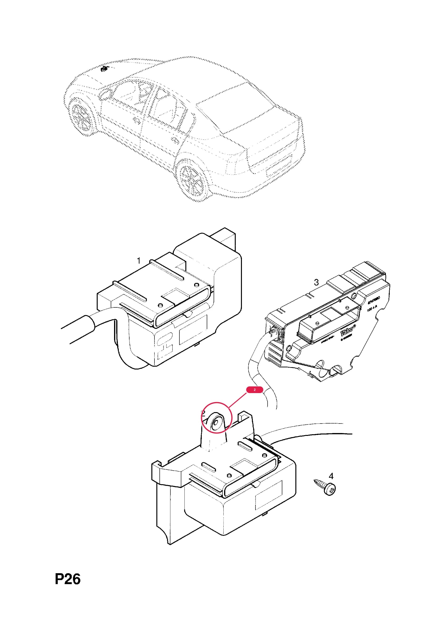 CONTROL UNIT,WATER COOLING FAN,WITH HARNESS,SINGLE FANПримечание:USED WITH MANUAL TRANSMISSION — Opel  VECTRA-C ( 2002 -  2008) — P ELECTRICAL › 1 ENGINE AND COOLING