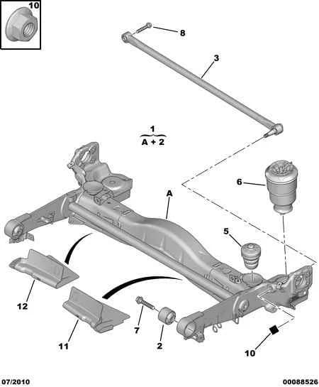 PNEUMATIC REAR SPRING, Replaced by 5102 GQ — mechanical — rear springs › SUSP CROSSMEMBR TORSION BAR RECESS DOOR