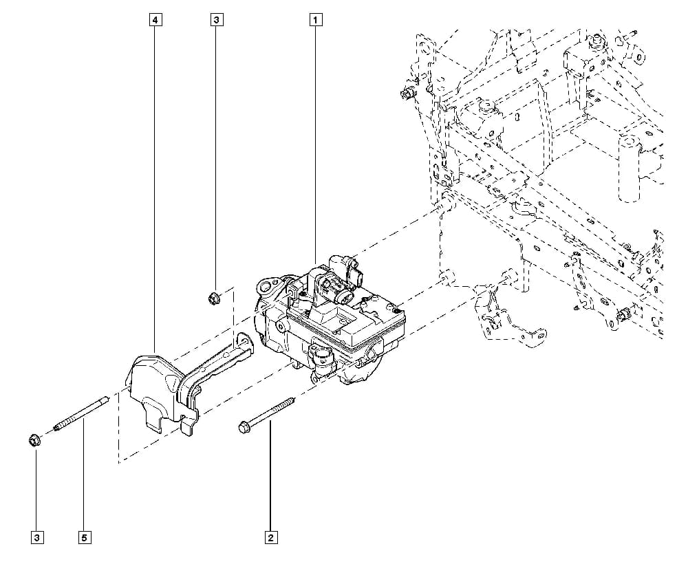 Vehicle fabrication number >= MOD1212, Type of fuel or energy = Electric; Service exchange = Yes — B30W — Upholstery - Electricity › 62 Air conditioning / Air conditioning pump