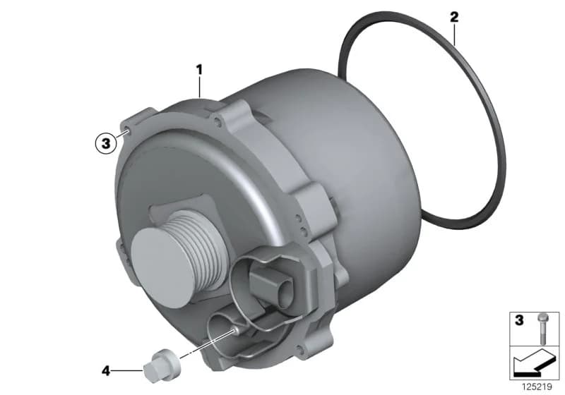ECE — 12 Engine Electrical System › 12_1191 Generator, water-cooled