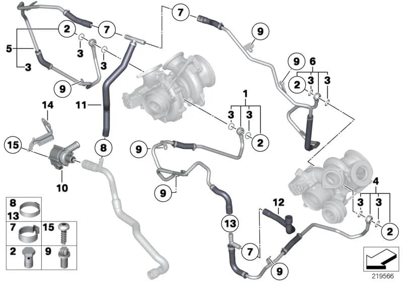 USA — 11 Engine › 11_4513 Cooling system, turbocharger