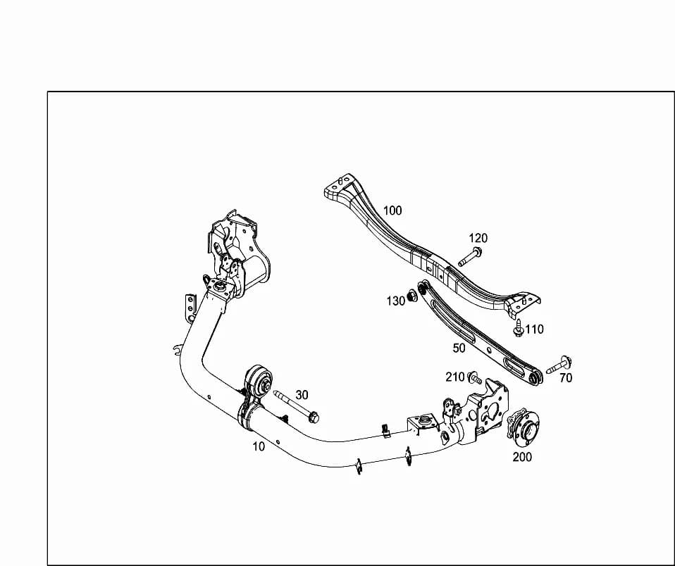 CAMBER ARMLEFT01R+410+A01+B91/01R+410+A01+B90/03R+410+A01+B91/03R+410+A01 — 453.341 — 35 REAR AXLE › 045 REAR SUBFRAME