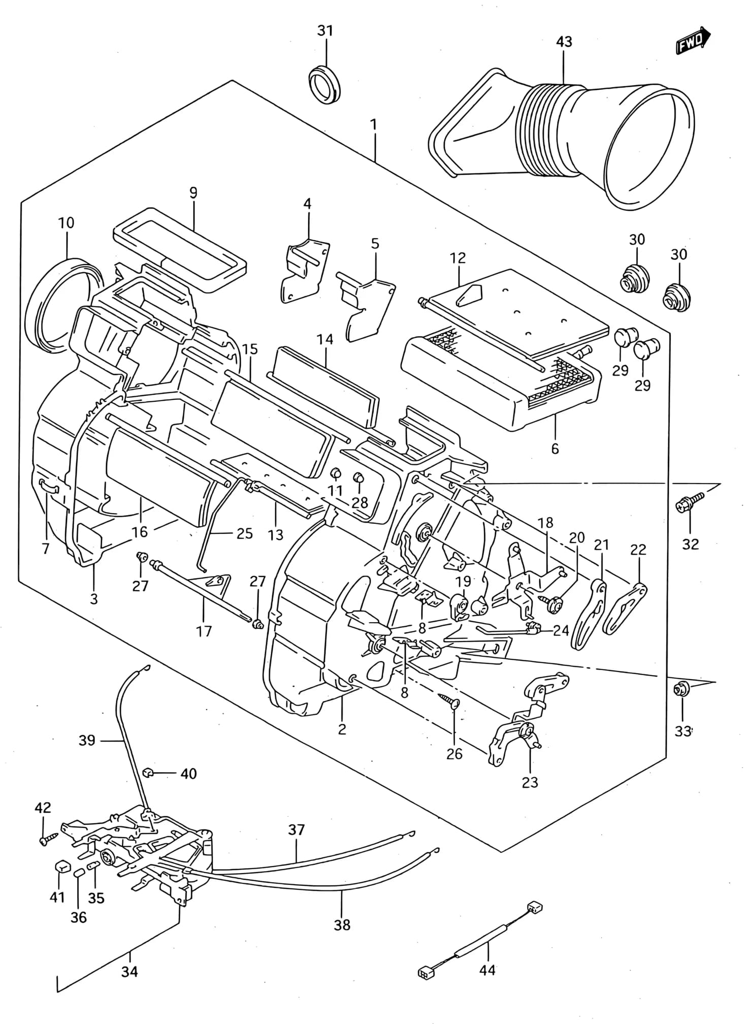 SF413 (E01) — Electrical › 272A - HEATER UNIT (RHD)