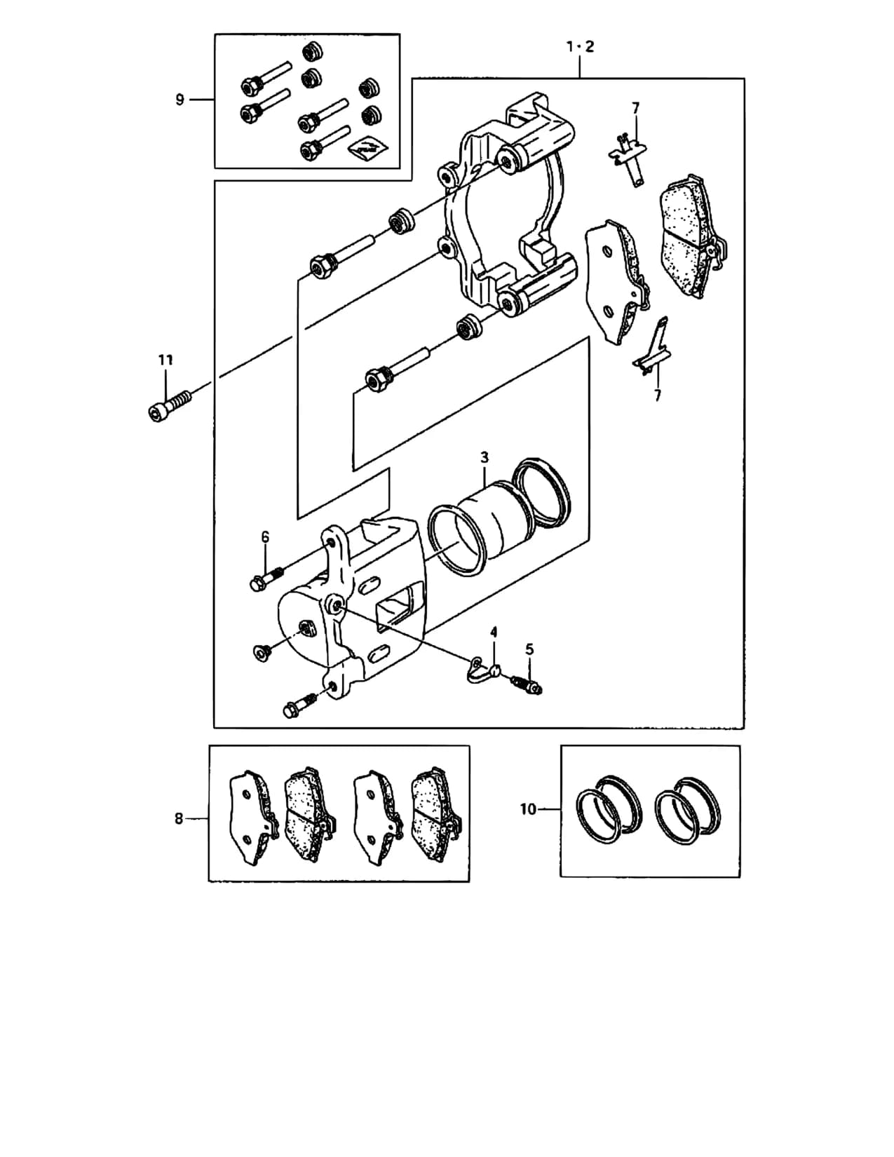RP625 (E03,E33:MY 2004) — Brake › 82 - REAR BRAKE