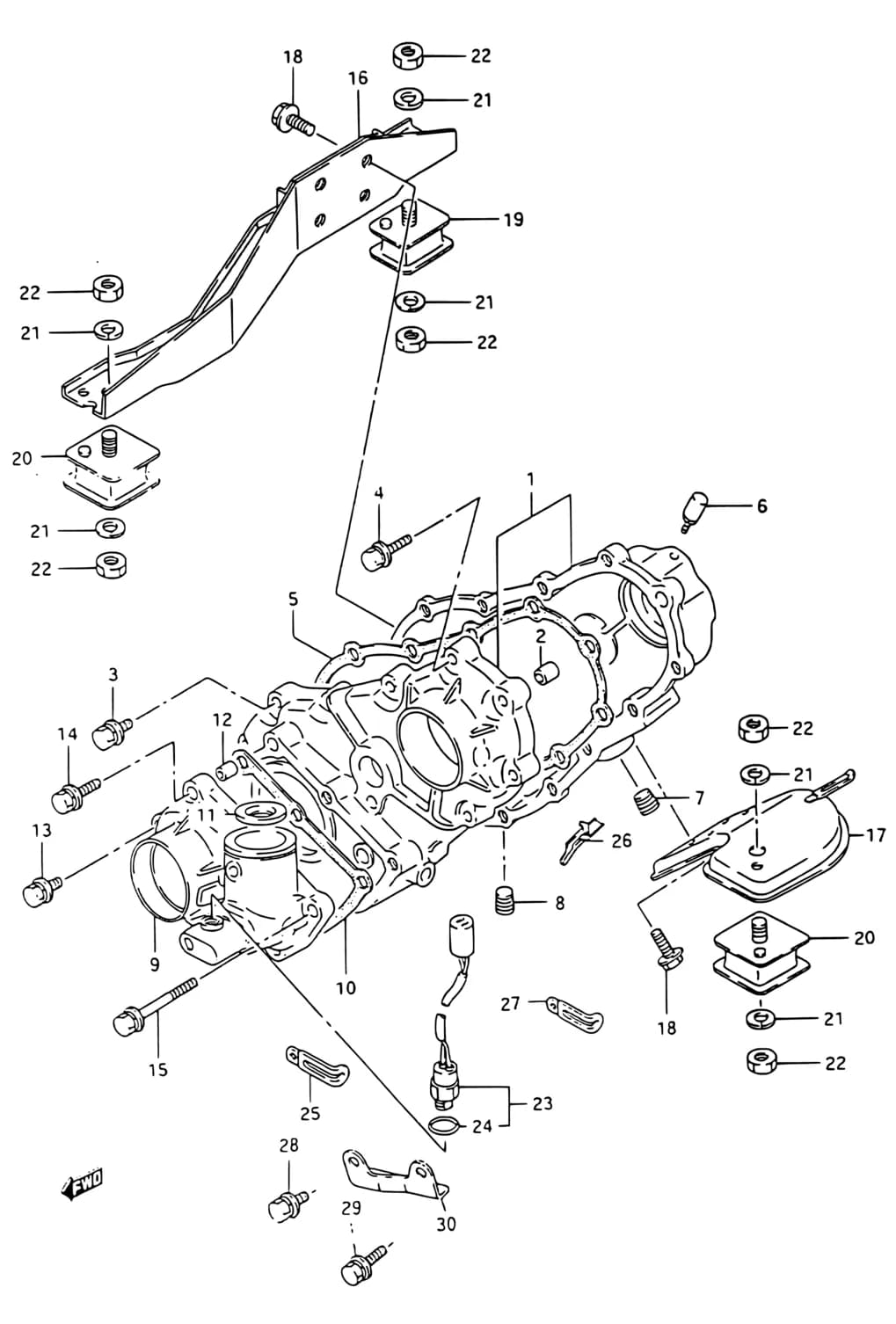 SJ413 (Santana) (E01) — Transmission › 34 - TRANSFER CASE