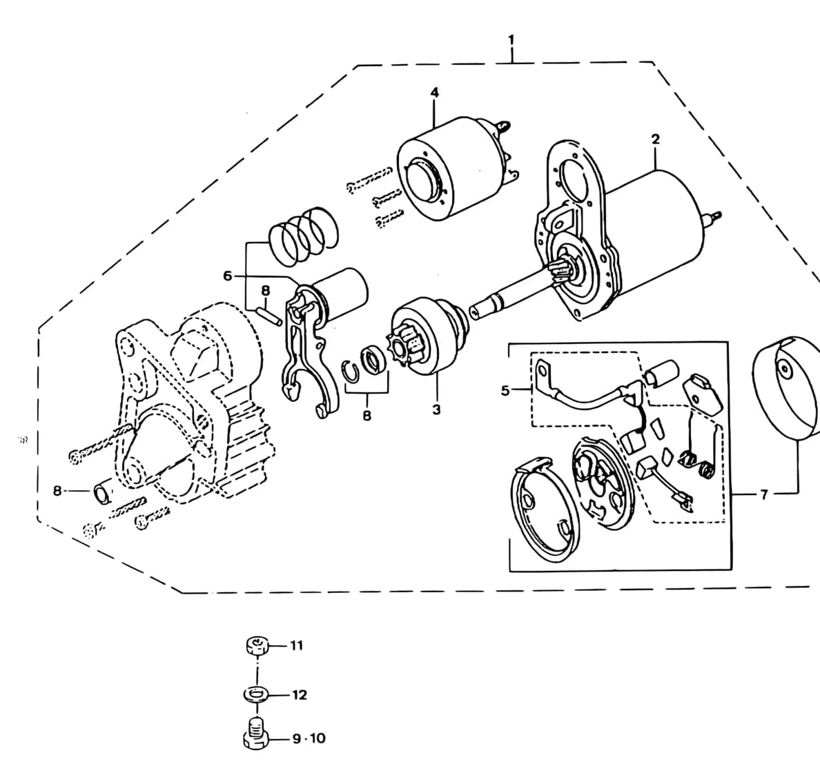 SJ413 (Santana) (E01) — Engine Electrical › 38A - STARTER