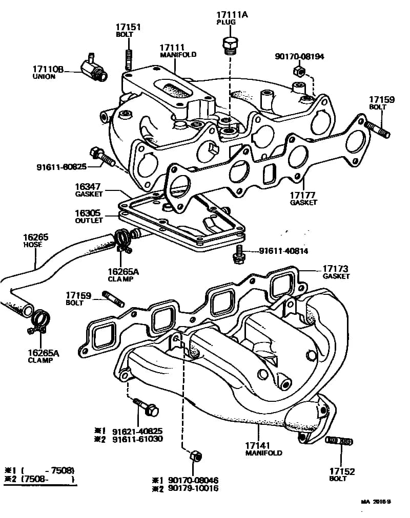 CARINA 221210 — TA14L-HDF › 17-01 MANIFOLD