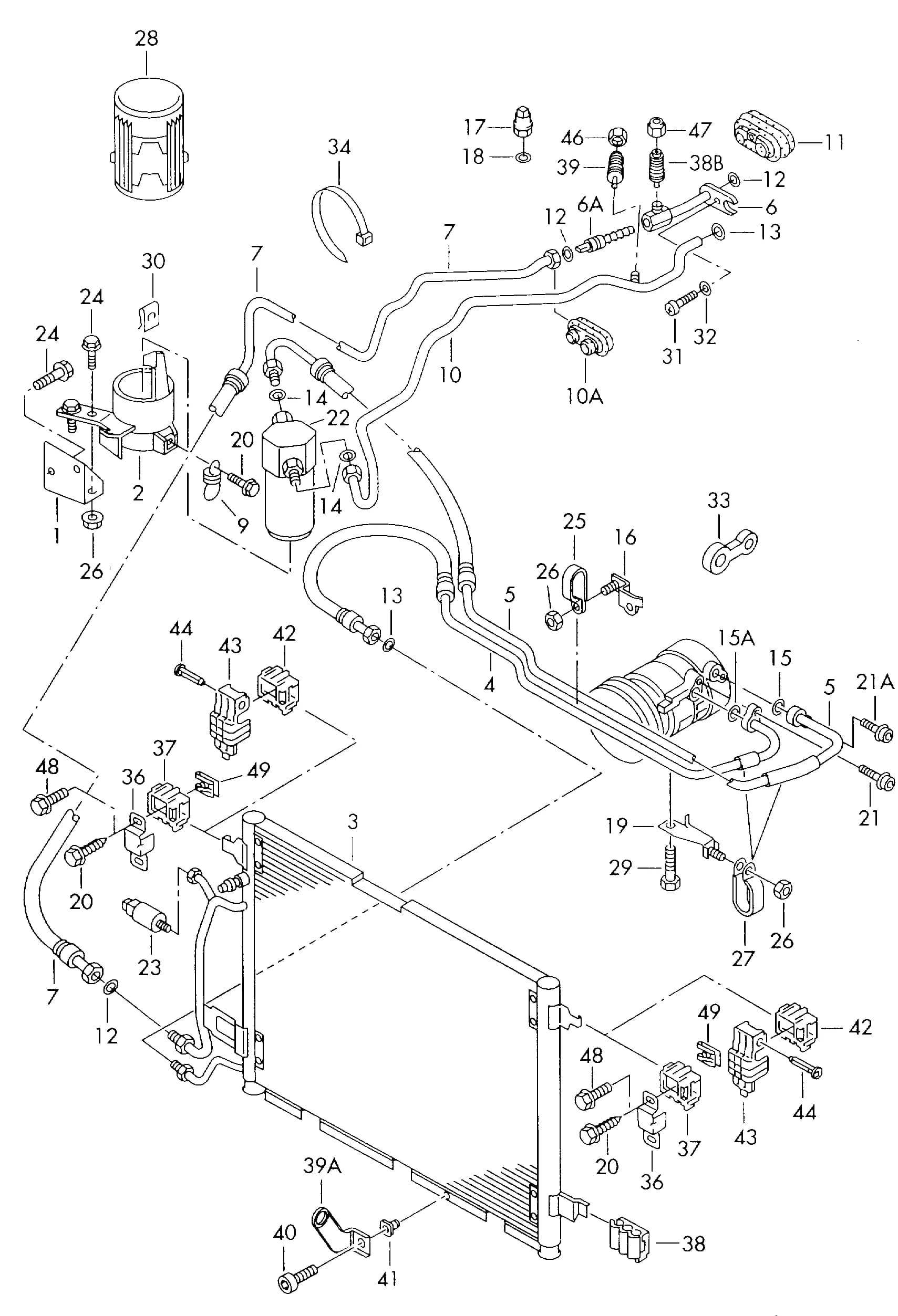 1997 (3B-V-000 001 >>) — Fuel, exhaust, cooling › 26041