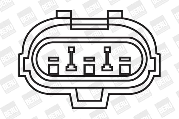 Bobina accensione — BorgWarner (BERU) ZS267