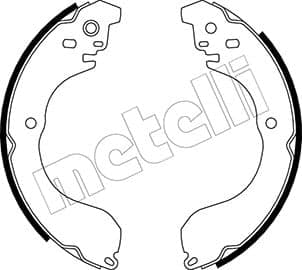 Ganasce freno — METELLI 53-0296
